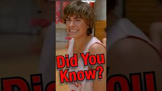 Troy Bolton had Another Reason to Scream! #hitshistory #hsm #disney #didyouknow