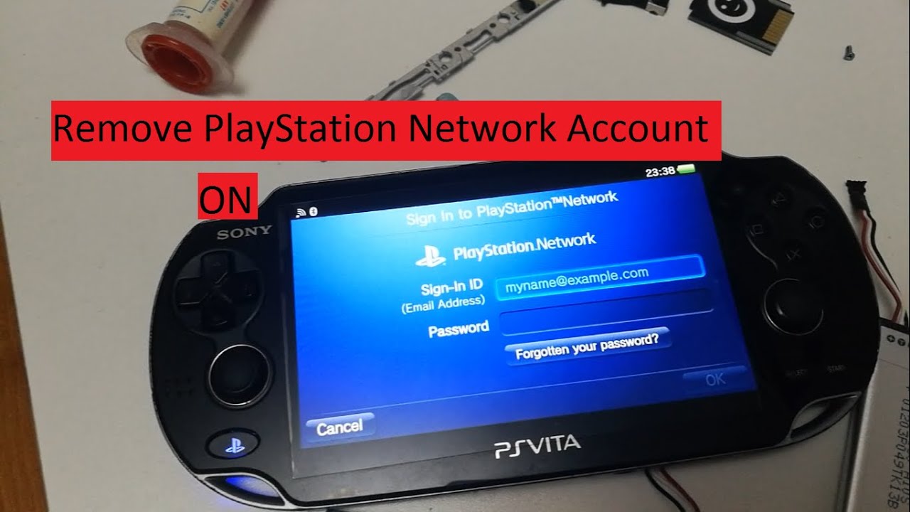 My Vita won't sign into my PSN account. I just get this screen every time.  Any ideas on how to fix this? : r/vita