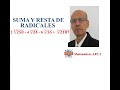 2RAIZCUBICA(250)-4RAIZCUBICA(24)-6RAIZCUBICA(16)+RAIZCUBICA(2187). SUMA Y RESTA DE RADICALES