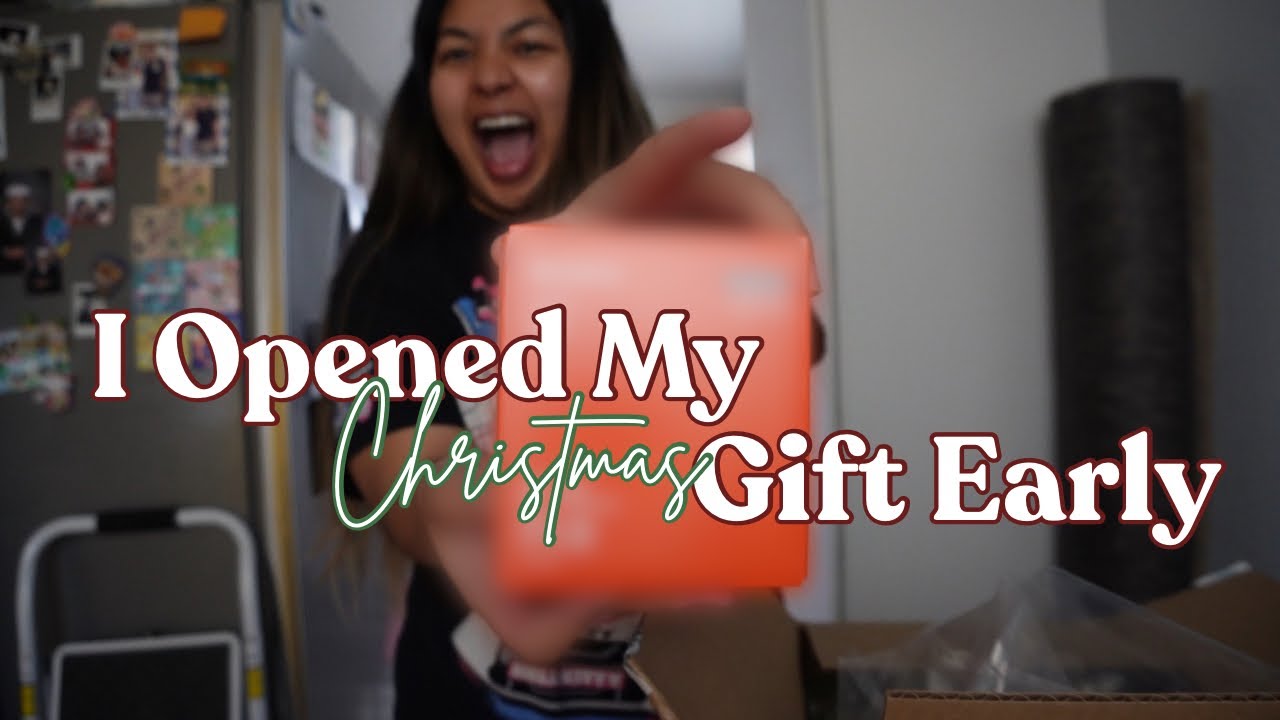 VLOGMAS ♡ Cooking Dinner & Opening my CHRISTMAS GIFT Early || VLOG 37 ♡