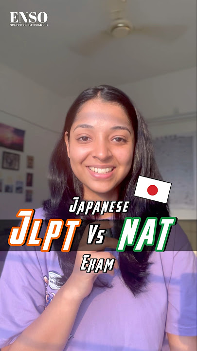 The Japanese JLPT vs NAT exam 🇯🇵 #jlpt #jlptn5 #japanese #japaneselanguage