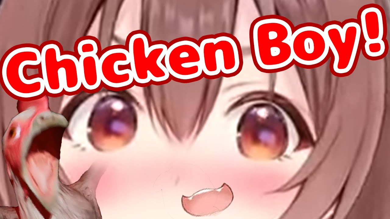 Korone Saying "Chicken Boy" Sounds Too Cute!