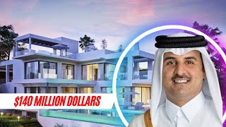 Inside Qatar Royal Family's $10 BILLION Dollars Homes