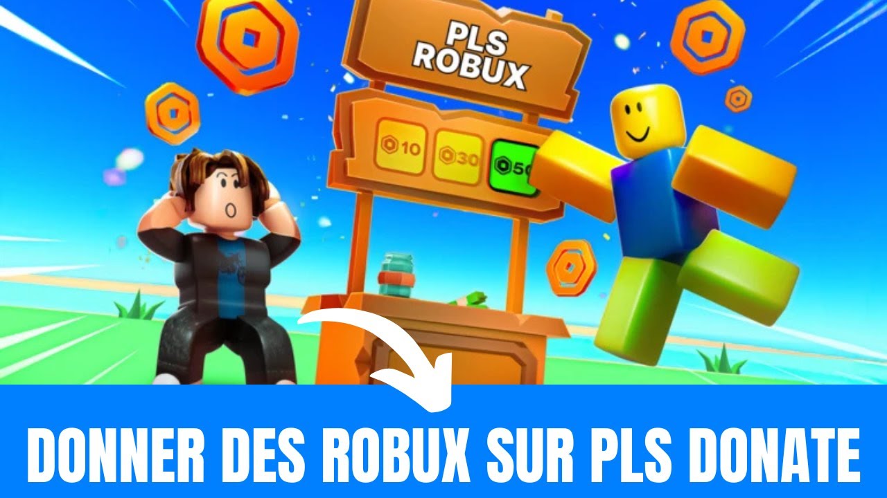 Comment Donner des Robux sur PLS Donate (Tuto Roblox) - YouTube