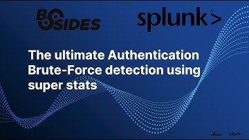 The ultimate Authentication Brute Force detection using super stats