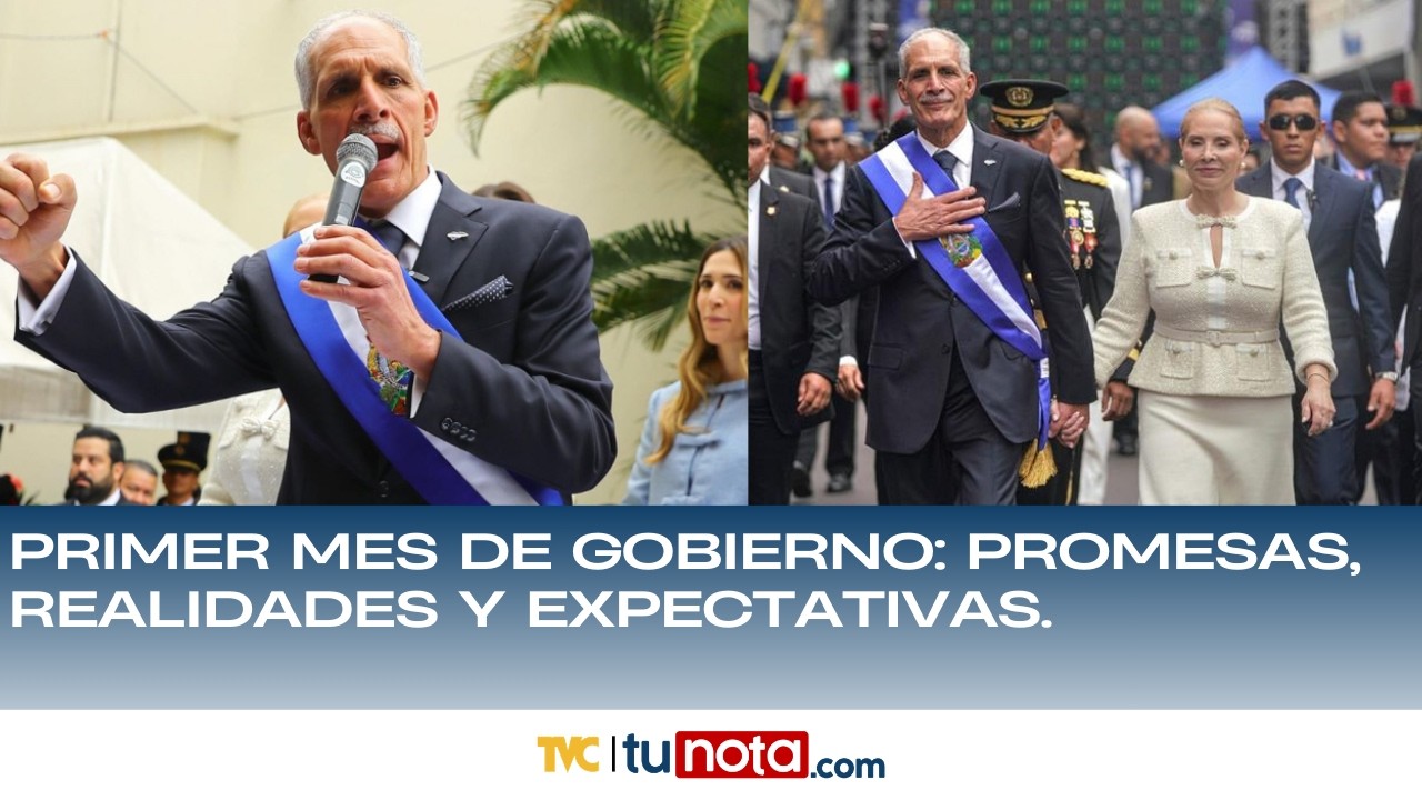 Primer mes de gobierno: promesas, realidades y expectativas.