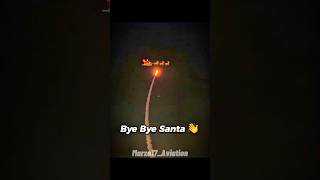 Santa Vs Missile.. 🤯 #aviation