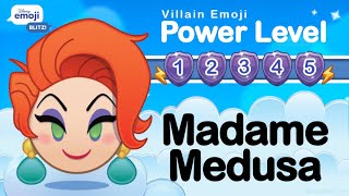 Disney Emoji Blitz - Madame Medusa Power Level 1 To 5 - The Rescuers