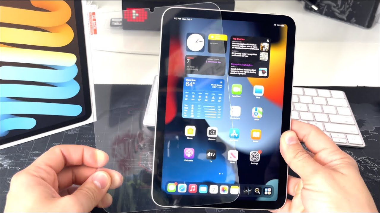 iPad mini 6 - How To Install Glass Screen Protector