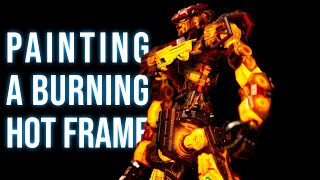 MG Gundam Astray Red Dragon Part 1 - Attempting, failing and recovering this burning effect attempt