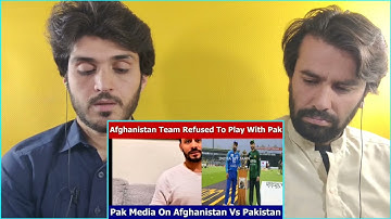 Shoaib Akhtar Crying Afghanistan TeamCancel Cricket Tri-Series With Pakistan Afgvspak | Afghan React