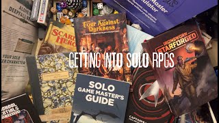 'I think I'm going to get into Solo RPGs!'  let's talk