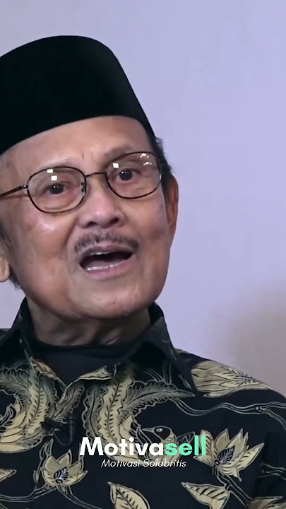 Mapan dulu apa nikah dulu - Eyang Habibie | #motivasi #inspirasi #bjhabibie #najwashihab