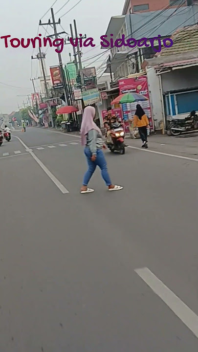 Touring via Sidoarjo #djremix #jalanjalan #touring