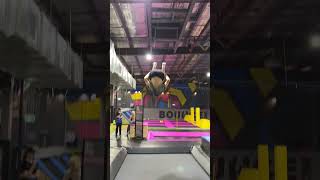 Double backflip full out gtramp gym bounce extremesports backflip fitness trampoline