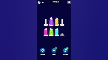 Nuts & Bolts Color Sort Puzzle #gaming #gameplay #androidgames #games #puzzle #level #puzzlegame