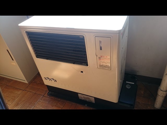 サンポットストーブ】FF-15G7 一連の動作 1 - YouTube
