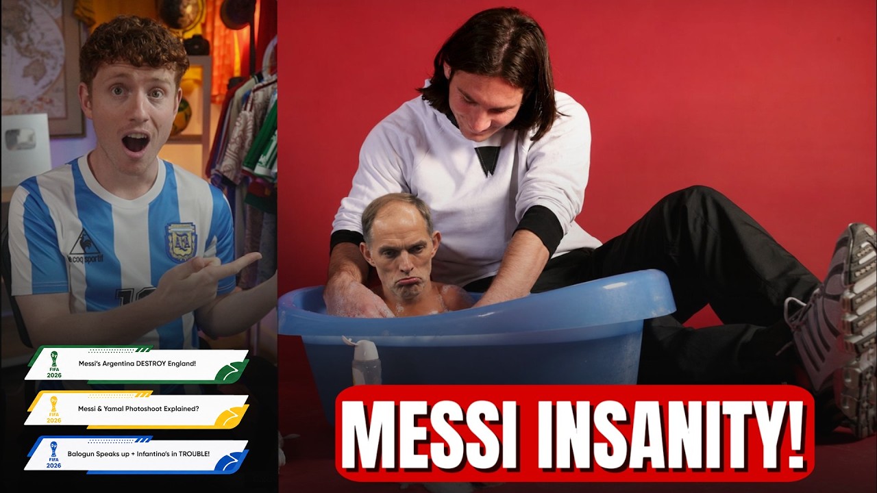 Lionel Messi is very good at football…