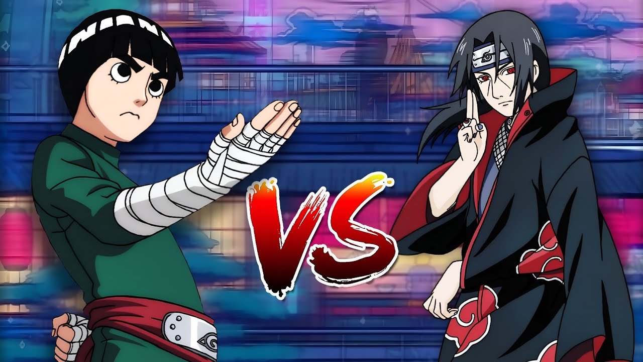 Rock Lee Vs Itachi Uchiha . Full Fight Seen . Let's See 