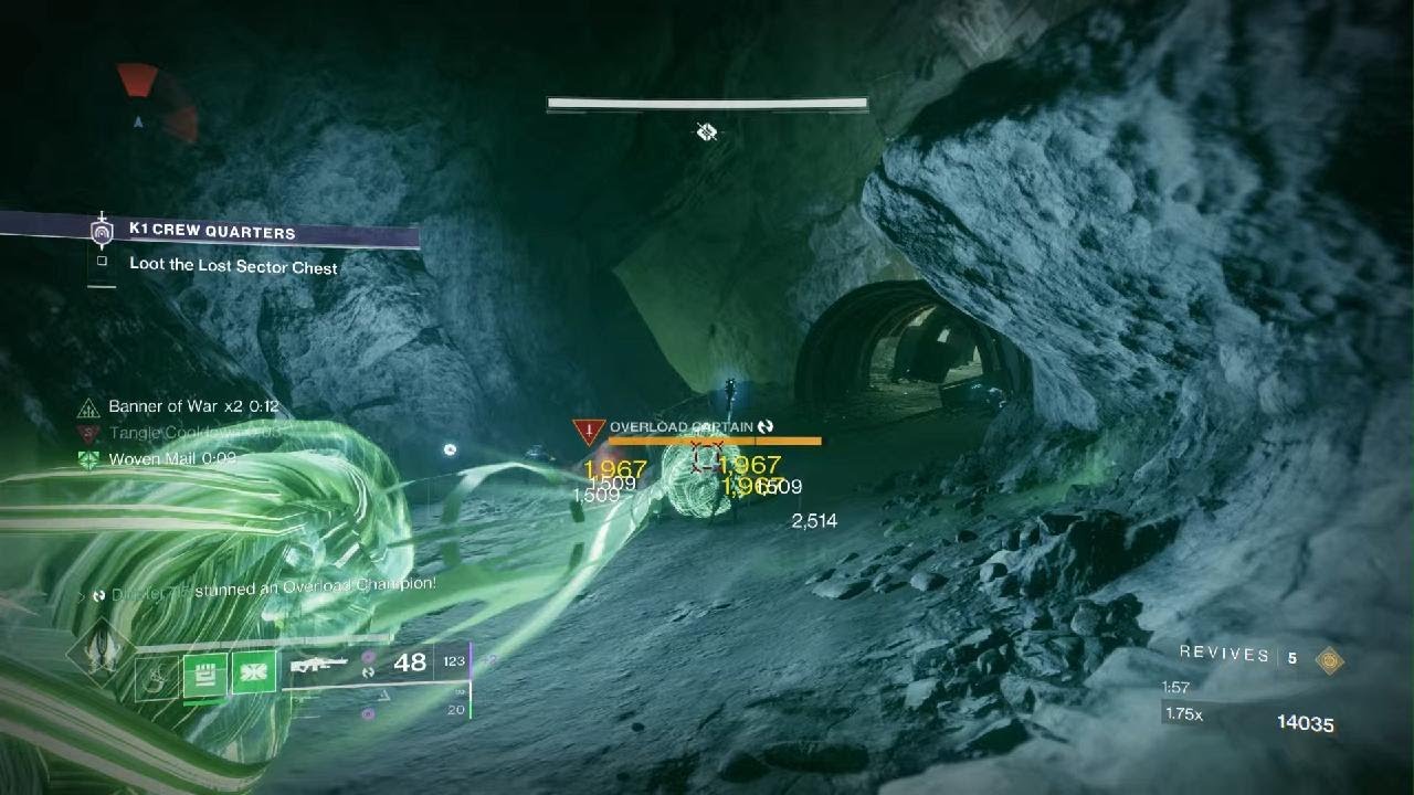 Destiny 2 War Banner master lost sector