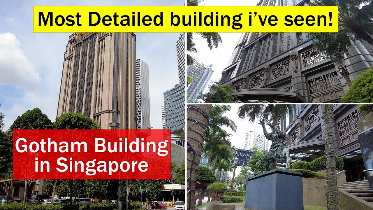 Gotham Building in Singapore! Insanely Detailed building | Architecture | Virtual Tour