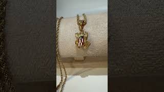 GovDeals: Unique, 24k Gold, 4MM, 22", Diamond Cut Rope Chain