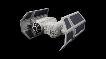 Star Wars TIE Bomber for 3D printing