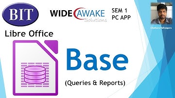Libre Office Base Part 3