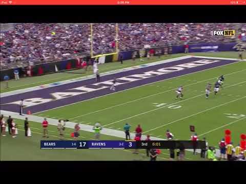 Bobby Rainey’s 96-Yard Kickoff Return Touchdown | Bears vs Ravens Week 6