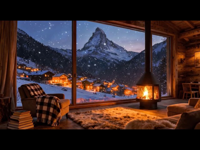 Ver Snow Falling at the Matterhorn ❄️ Cozy Mountain Cabin Ambience 🌙 (8 Hour Live) no YouTube Ver Snow Falling at the Matterhorn ❄️ Cozy Mountain Cabin Ambience 🌙 (8 Hour Live) no YouTube