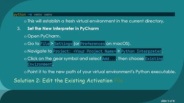 How to Fix the Invalid Python Interpreter Selected for the Project Error in PyCharm