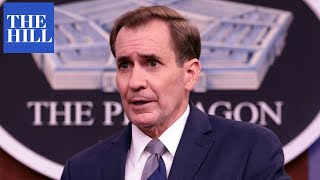 Pentagon holds first briefing since admitting 'tragic mistake' in strike that killed 10 civilians