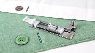 [BrotherSupportSewing] (Accessories) Binding Buttonhole Foot 2 : SA111 / F084