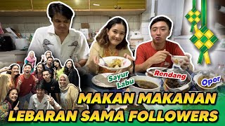 AKHIRNYAAAA😂 BISA COBA MAKANAN KHAS LEBARAN SAMA KELUARGA FOLLOWER