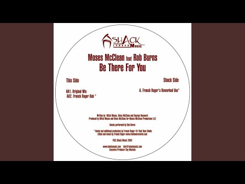 Moses McClean — Be There for You (Franck Roger's Reworked Vocal)