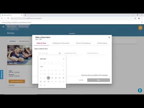 Gym booking automation bot code review