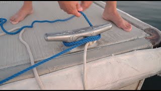 How To Tie Up to a Dock | Boating 101