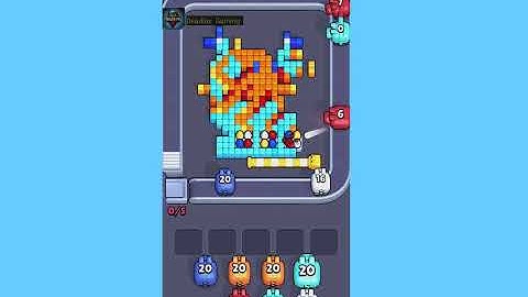 Pixel Flow Level 261. Walkthrough Gameplay 
