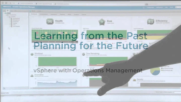 Cornerstone Manages Its Entire Data Center w/ the Dashboard in vSphere with Operations Mgmt