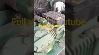 cold store ---Temperature ac repair semi harmatic compressor #airconditioner #reapir #coldstore