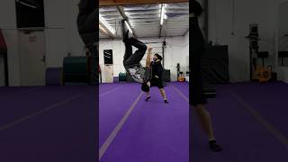 Attempting This Karate Kid Kick  