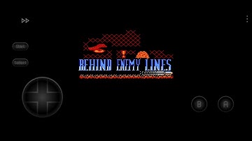 BEHIND ENEMY LINES (HACK SUPER CONTRA) NES GAMEPLAY ON ANDROID