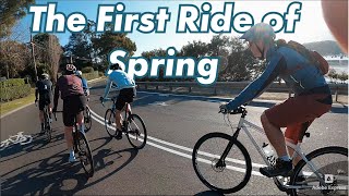 The first ride of Spring in Sydney