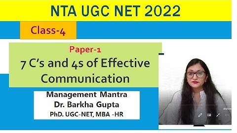 What is Effective Communication, 7Cs or 4S of Effective Communication, communication class 4