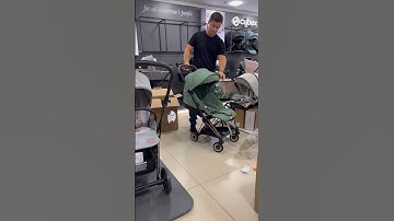 Unboxing new color Cybex Coya Rose gold Leef green 🌿