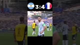 Argentina vs France |World Cup 2018|#messi #football #shorts