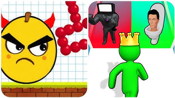 Draw to Smash Vs Giant Rush Tricky  Adventure  Max All Levels Android iOS Gameplay