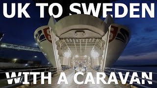 No direct ferry - Towing from UK to Sweden