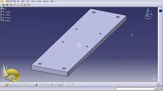 Catia V5 Essentials 08 Assembly 004 Creating a Fixture Part II