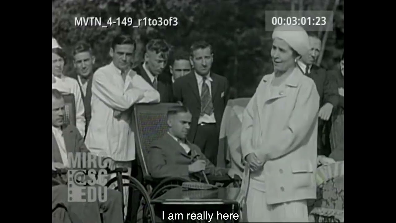 Grace Coolidge Speaks to World War I Veterans (1929)